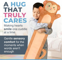 Cuddle Paws Unicorn Plush Body Pillow for Kids, Soft Toy - Monkey / Medium - 35 Inches - image 4