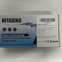 HiTauing Aquarium Heater, 300W Fish Tank Heater with LED Digital Display & 5 Safety Protection, Submersible Aquarium Heater with 2 Suction Cup and 8.2Ft Cord for 40-75 Gallon Fish Tank.
