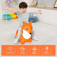 INPANY Bouncy Bull, Cow Hopper for Cowboys, Kid Gifts Toy - Orange Fox - image 4