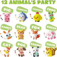 JUPITEARTH air dry clay kit for kids with 12 animal models - view 8
