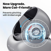 Neakasa M1 Plus Automatic Cat Litter Box with 2-Year Protection Plan – Daily Care for Cats - Grey - image 2