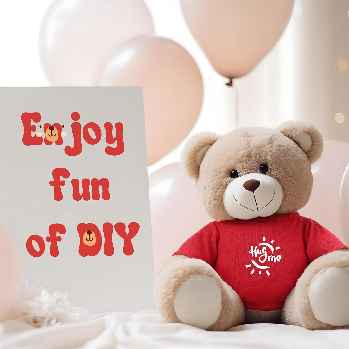 Litherr S blank sublimation stuffed animal shirt for 8-12 inch plush bears - view 22