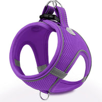 Joytale Step-in Dog Harness, Soft Breathable Mesh, Black S – Essentials for Dogs - S--Chest: 15-16.5'' / Purple