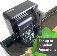 NICREW Slim Aquarium Filter for up to 5 Gallon Fish Tank, 42 GPH - image 2