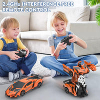 BLUEJAY Transform RC Cars for Boys 3-12 - Orange - image 2