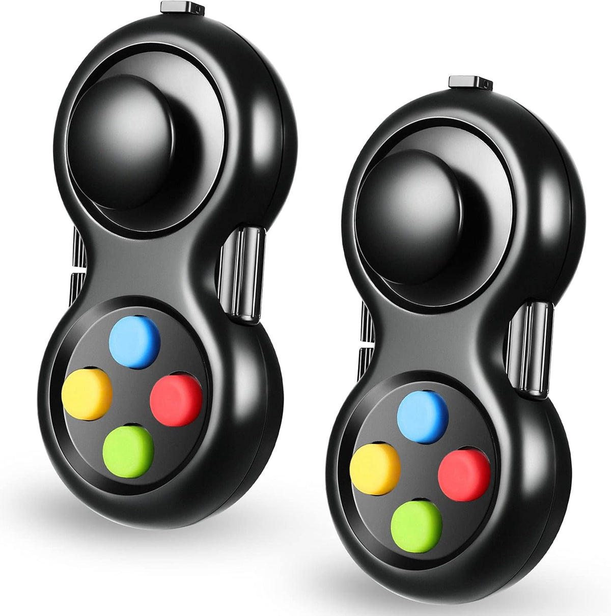 Skylety 2 Fidget Pad Game Controller Fidget Toy - Black Style