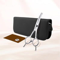 Dog Grooming Scissors: 4.75" Pet Curved Shears Made Of Advanced Stainless Steel Alloy for Trimming Dogs Cats and Other Pets Face and Paws