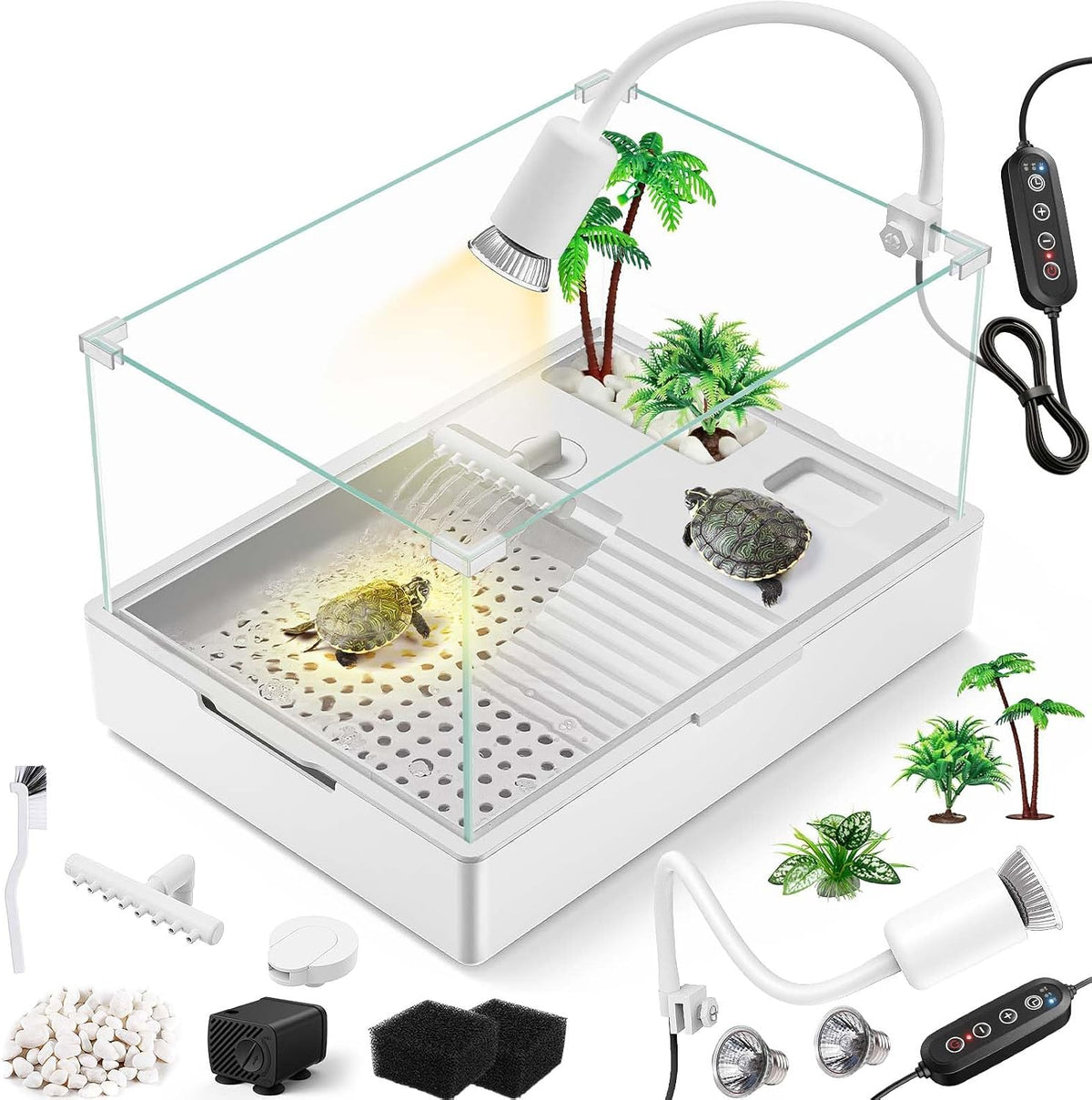 MoonOrange Turtle Tank Kit - M Kit-15.7” x 11.8” x 10”