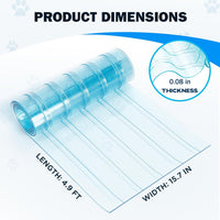 13.7 in x 4.9 ft Dog Door Replacement Flaps - 15.7 in x 4.9 ft - image 3