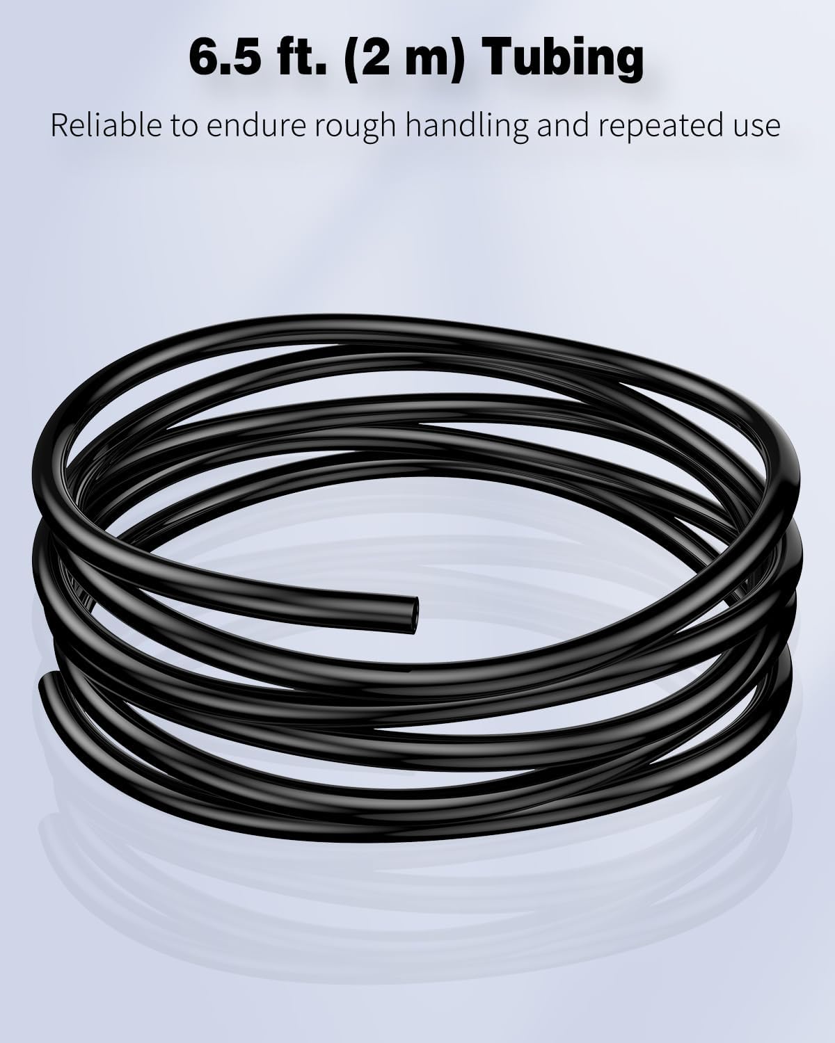 Pawfly Aquarium Airline Tubing 6.5 Feet Standard 3/16" Aquarium - Black / 6.5 Feet - image 2