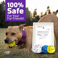 Kimee Dog Balls Tennis Balls Dog Chew Toys for Aggressive Chewers - 3 Balls (5.3in) - image 2