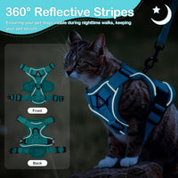 Cat Harness and Leash for Walking Soft Cat Harness Escape Proof - image 4