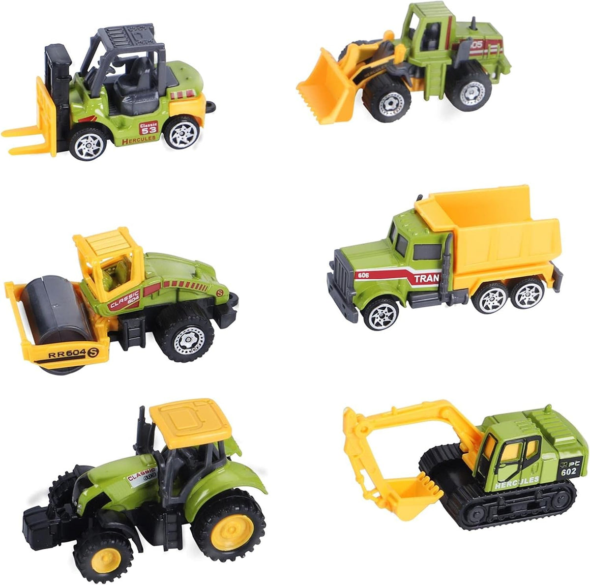 ANDOLO Mini Construction Truck Toy Small Construction Toys Vehicle