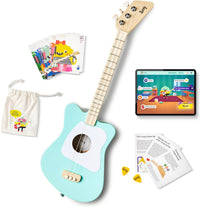 Loog Mini Acoustic kids Guitar for Beginners 3-strings Ages 3+ - Green