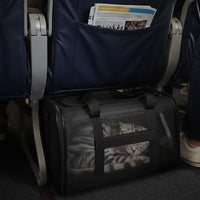 Conlun Cat Carrier Soft-Sided Pets Travel Carriers up to 15 Lbs - Black / 17.0"L x 11.0"W x 11.0"H - image 3
