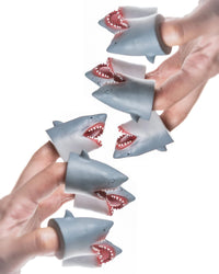Shark Finger Puppet, Funny Animal Toy for Gifts - 10 PCS - image 2
