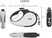 TUG Original Retractable Dog Leash - White / Large - image 2