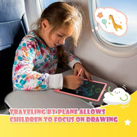 EooCoo 10" LCD Writing Tablet for Kids - Pink - image 2
