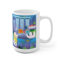 SINGAPORE 11 OZ OR 15OZ CERAMIC MUG - BIG FRENCHIES