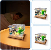MoonOrange Mini Betta Fish Tank Kit with LED Light Base - Mini Tank Kit 02 - image 4