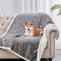 Pet Blankets for Cats, Waterproof Cat Blanket Washable - Grey / 25"x30" - image 4