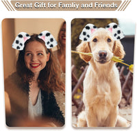 Beviliu Dog Ears Golden Movable - Pink Black White / 1 Count (Pack of 4) - image 4