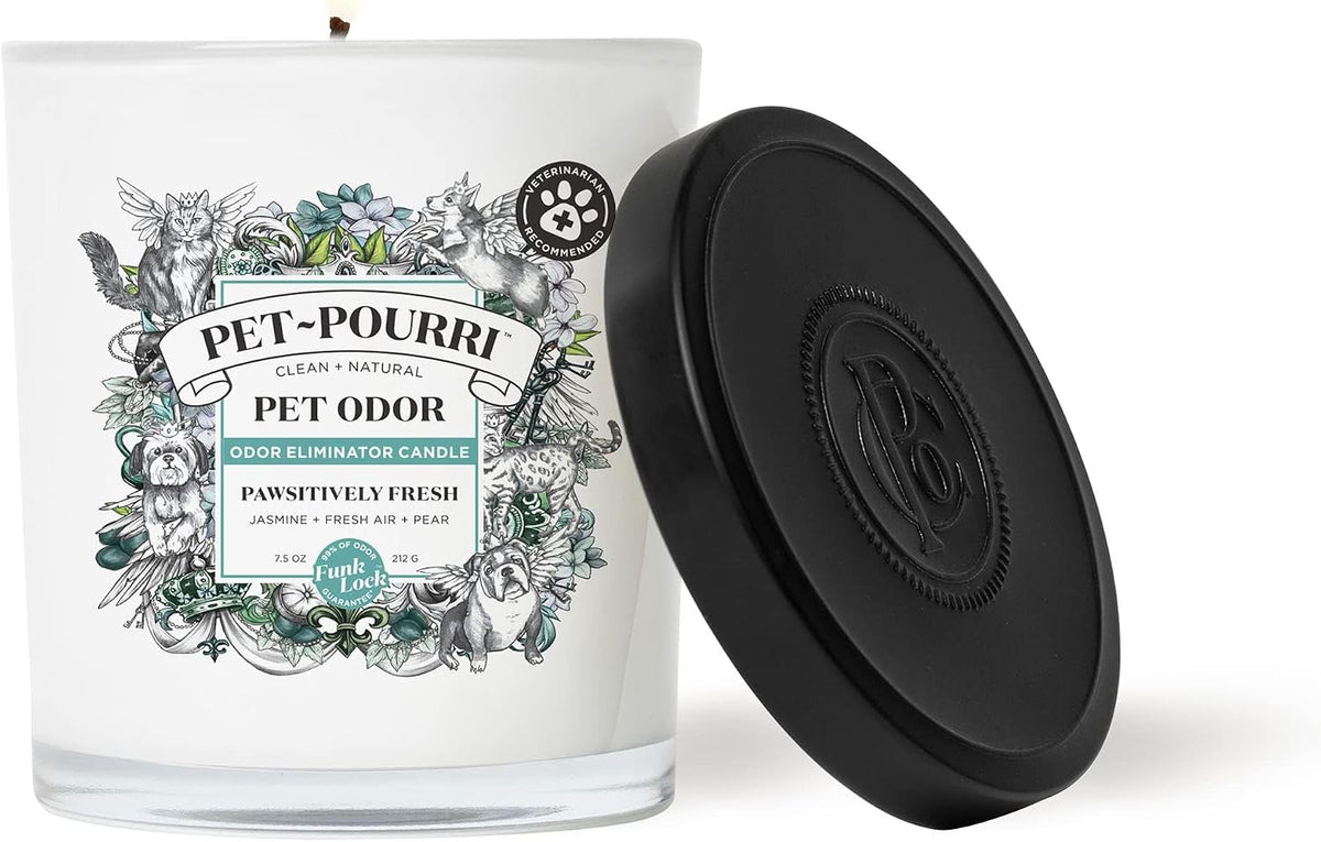 Pet-Pourri Pawsitively Fresh Pet Odor Deodorizer Candle - Pawsitively Fresh