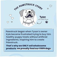 Pawstruck All-Natural 9" Bully Sticks for Dogs - Long Lasting, Rawhide-Free, Low Odor & Grain-Free Dental Chew Treat - Healthy Single Ingredient, 100% Real Beef - 1 lb Bag