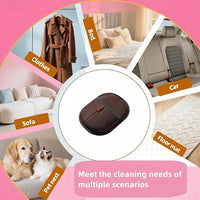2Pcs Pet Hair Removal Gloves for Dogs and Cats, 2025 Upgraded Electrostatic Magic Hair Remover Glove,Reusable for Couch, Car Seat, Clothing, Carpet, Furniture & Bed Sheets(Brown)