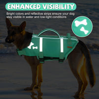 EMUST Dog Life Jacket, Waterproof, Breathable - XS / Turquoise - image 2