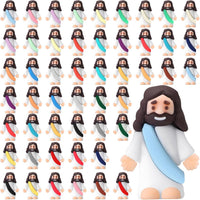Sumind 50 Pcs Little Jesus Figures Original Design - Comprehensive Colors