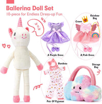 hahaland Dress Up Doll Playsets - Ballerina Unicorns - image 2