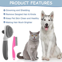 Cat Brushes for Indoor Cats - Dark Grey - image 4