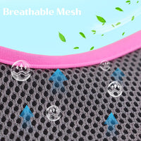 Dog Harness with Leash Set, No Pull Adjustable Step in Pet Vest – Essentials for Dogs - Pink (denim) / L - image 2