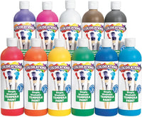 Colorations Paraben-Free Simply Washable Tempera Paint - Paraben-Free Formula / Assorted, 11 Colors