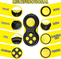 Original Fidget Toy Game, Rubberized Classical Controller – Fun for Kids & Family - 2 / Original Version/Yellow Style - image 3