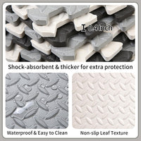 Foam Play Mat for Baby, Soft Non-Toxic Baby Playmat - White/Black/Gray / 16 Pcs/47.2*47.2 - image 4