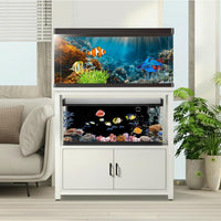 Aquarium Background, Ocean Fish Tank Background - 2 pack / 28x12in - image 2