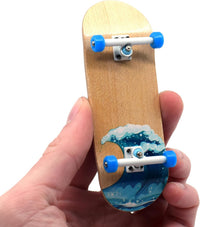 Teak Tuning Complete Fingerboard Waves Edition, Premium - Blue,white