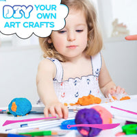 MuseLuxe Air Dry Clay - 32 Colors Modeling Clay Kit with 3 Sculpting Tools – Fun for Kids & Family - 96 Colors - image 4