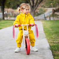 Bike Streamers Bike Tassels for Kids 1 Pair - Rose Pink - image 4