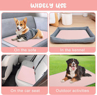 Buvlnee Summer Dog Cooling Mat - Pink / 59x40in - image 4