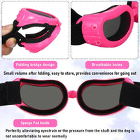 Frienda Dog Helmet and Goggles - M / Pink - image 3