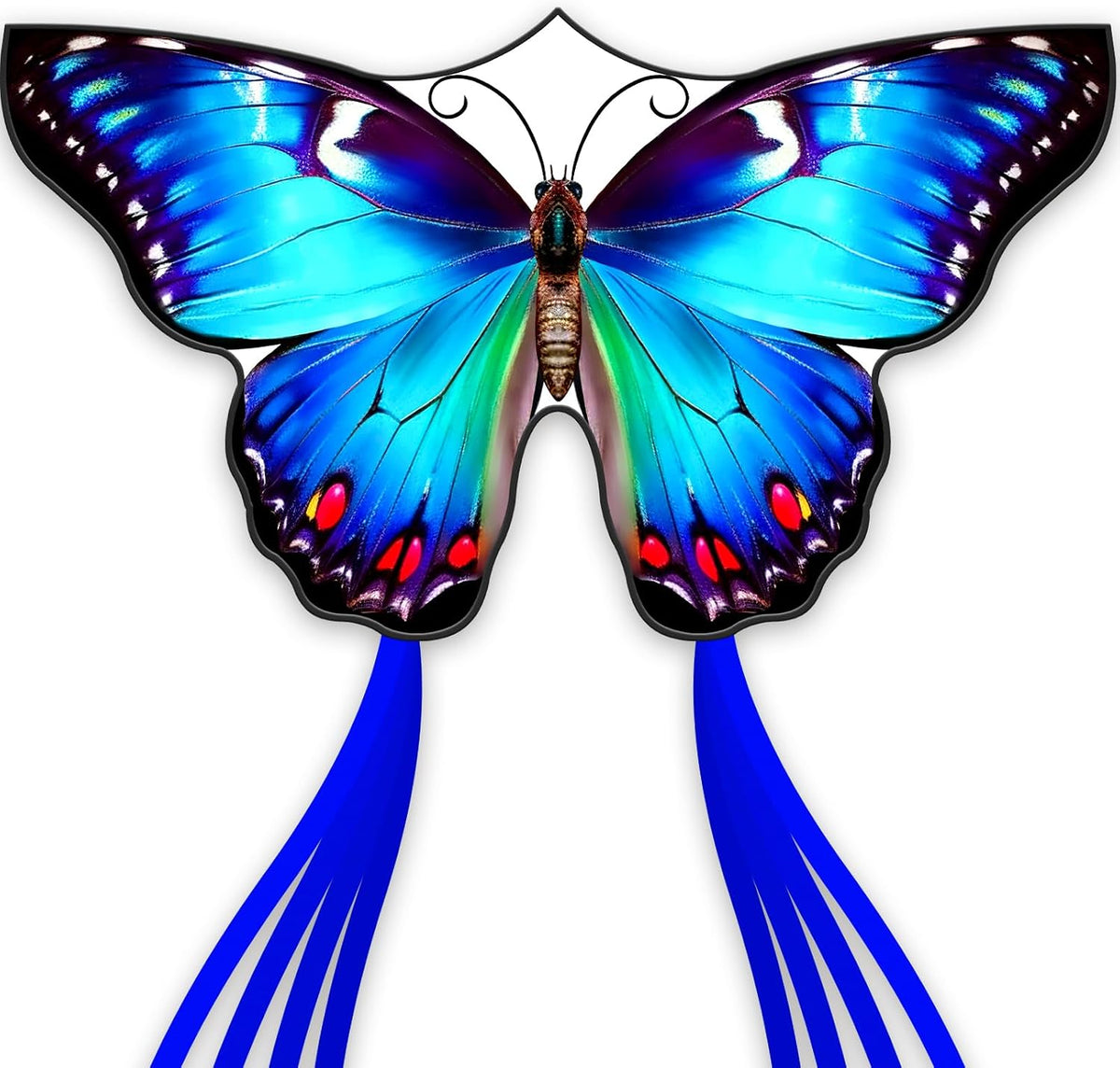 SGftre Colorful Butterfly Kite - blue