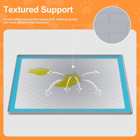Pee Pad Tray Holder for Dogs - Light Gray / 25"L x 25"W - image 4