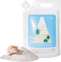 BUCATSTATE Hamster Bath Sand with Pour Spout - 6.6LB / Zeolite Sand