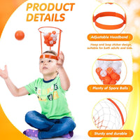 HyDren 33 Pcs Head Hoop Basketball Party Game for Kids and Adults – Fun for Kids & Family - 6 - image 3
