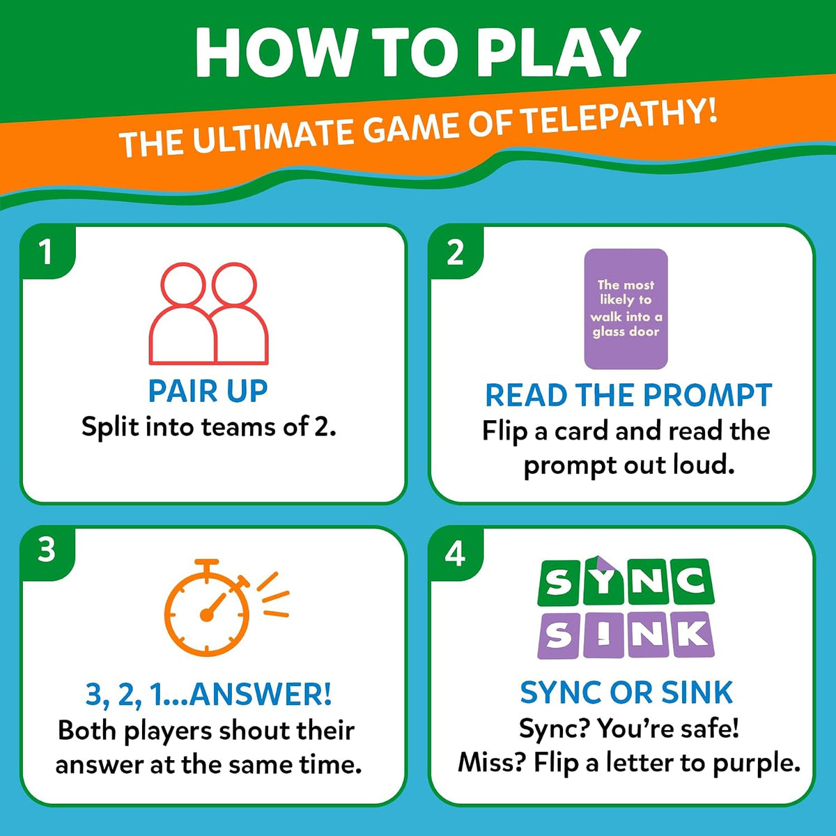 Dare to Ding, Game of Riddles & Reflexes, Guess the Riddle Game - Sync Or Sink - image 3