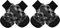 EXPAWLORER Anti Slip Dog Socks to Prevent Licking Paws, Dog Shoes for Hot Pavement, Dog Booties for Small Medium Large Senior Dogs, Traction Control Boots & Paw Protectors for Hardwood Floors