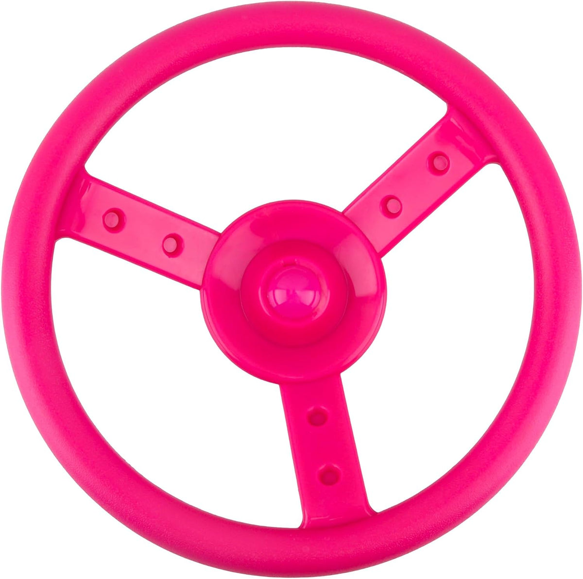 Haconba 10 inch blue plastic playground steering wheel with mounting hardware - view 4